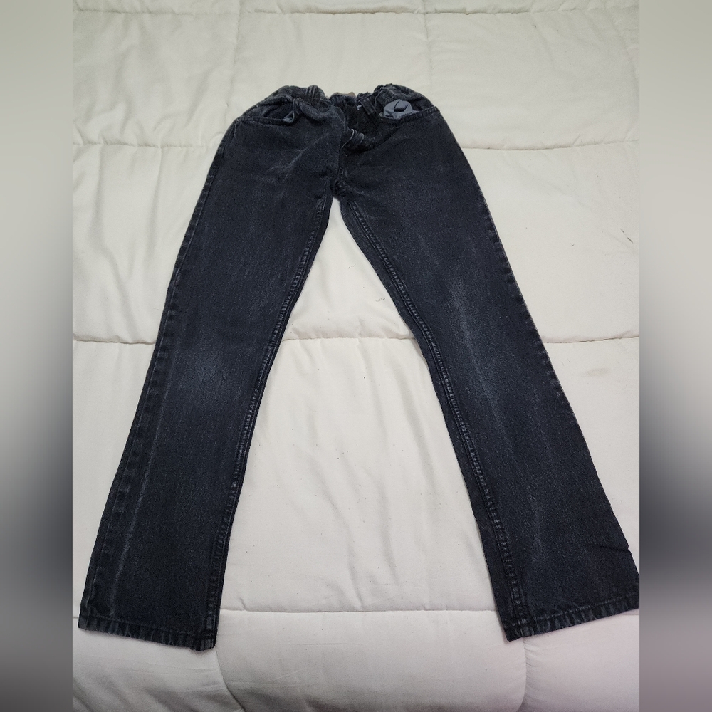 Arizona Black Skinny Jeans Adjustable Waist